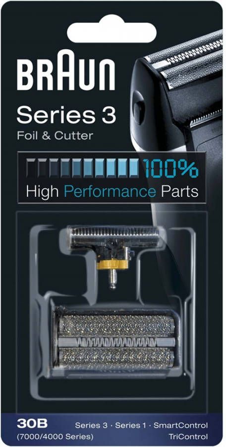Braun Vervangende mesjes 30 B compatibel met serie 3 scheermessen
