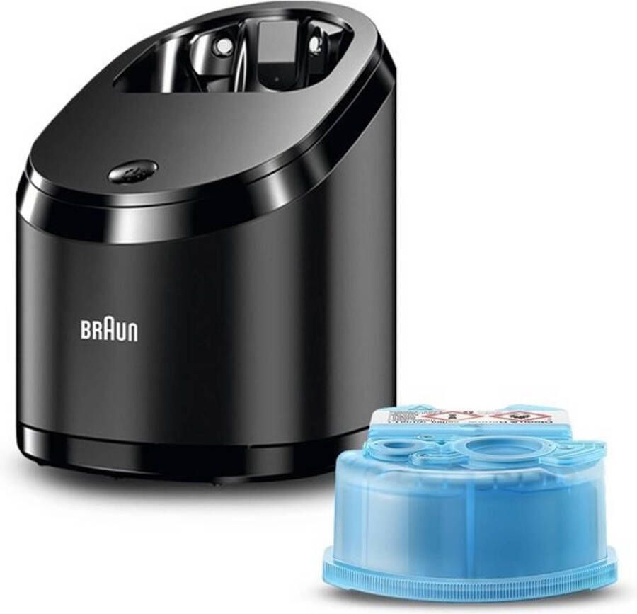 Braun Scheerapparaat reinigingsstation Series 8&9 Intelligente programma’s, oplading, reiniging, onderhoud en droging