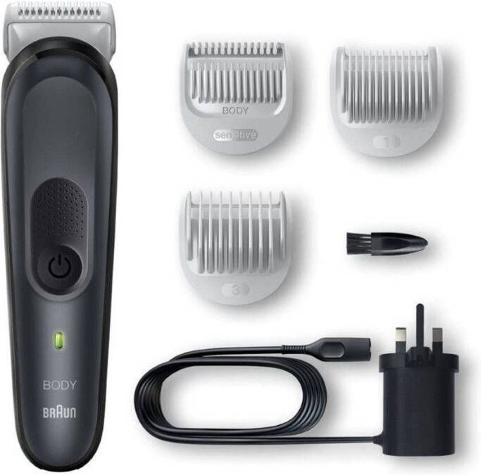 Braun Multifunctionele trimmer BG 3340 Bodygroomer SkinShield technologie