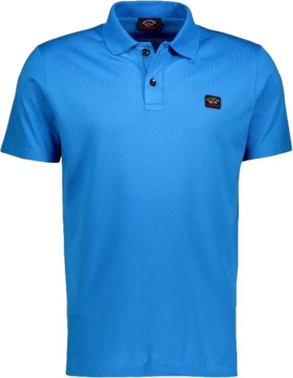PAUL & SHARK Polo voor mannen Paul Shark C0P1000 049 , Blauw, Heren