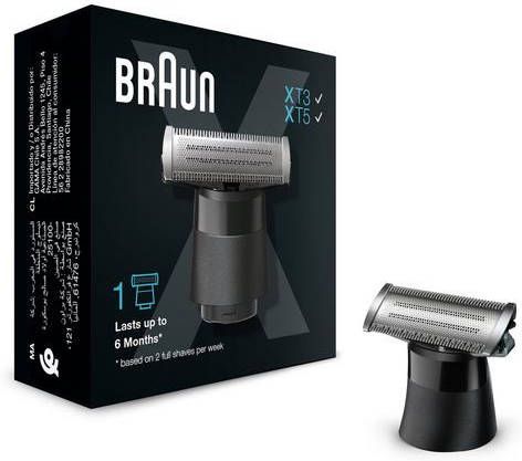 Braun Extra scheerkop Series X Schersystem XT10 4d lemmettechnologie(1 stuk )