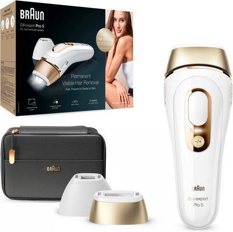 Braun IPL ontharingsapparaat Silk expert Pro IPL PL5140 Skin pro 2.0 sensor