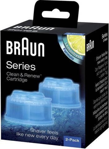 Braun Reinigingsmiddel voor elektrisch scheerapparaat Clean & Renew CCR voor series 3 9 elektrisch scheerapparaat(set )