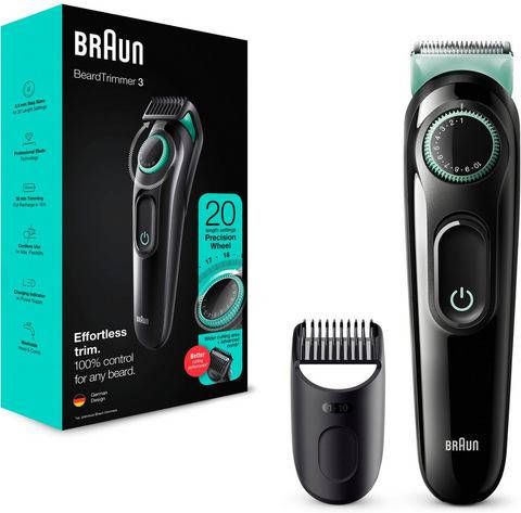 Braun Tondeuse Baardtrimmer 3 BT3321 20 lengte instellingen