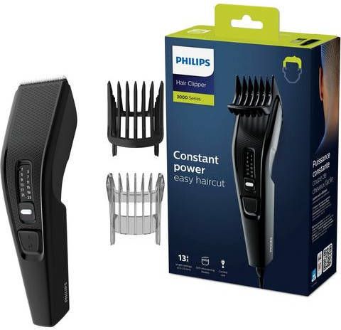 Philips Tondeuse HC3510/15, Series 3000 13 lengte instellingen