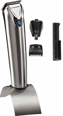 Wahl Baardtrimmer 9818 116 stainless steel Geheel metalen messenset(set )