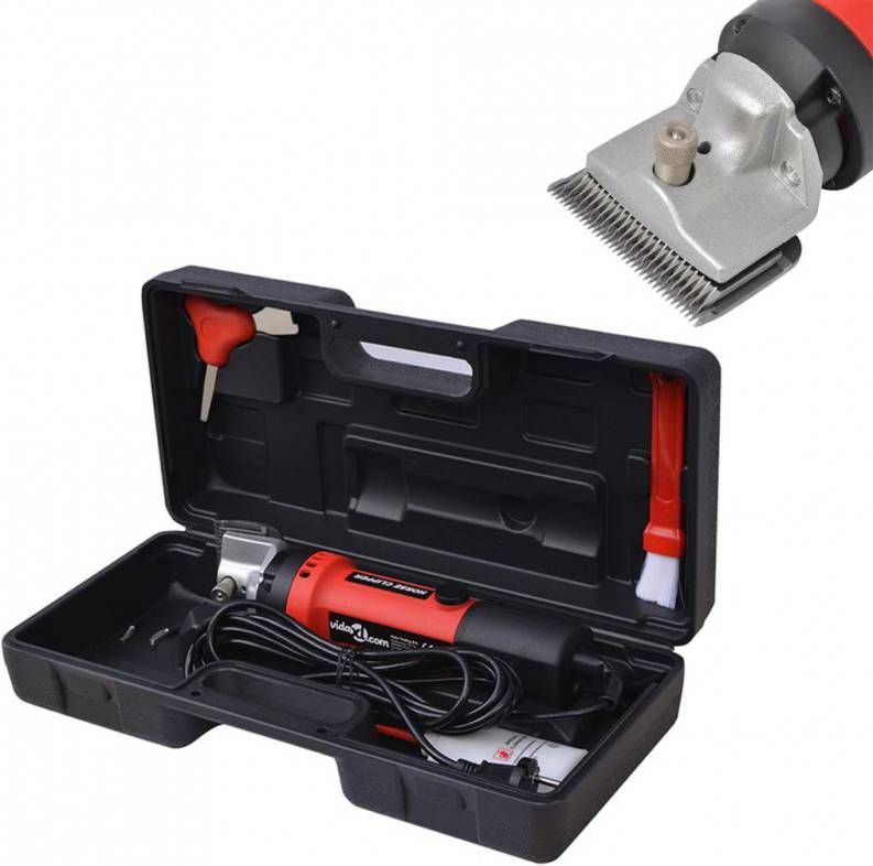VIDAXL Paardentondeuse 6 delig 350W
