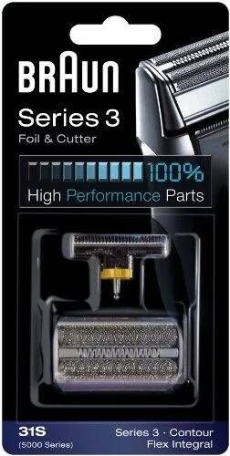 Braun Vervangende mesjes 31 B voor de oude series 3 scheerapparaten tot 2014
